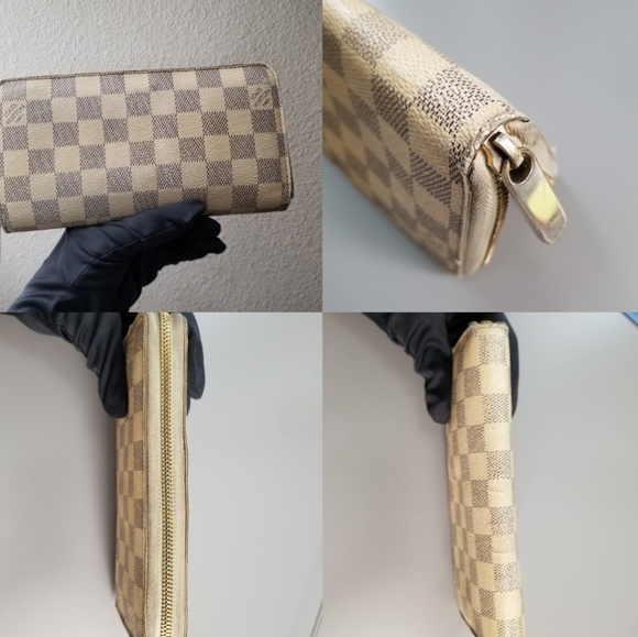 Still available! LOUIS VUITTON Zippy Compact Damier Azur Wallet - Picture 10 of 16
